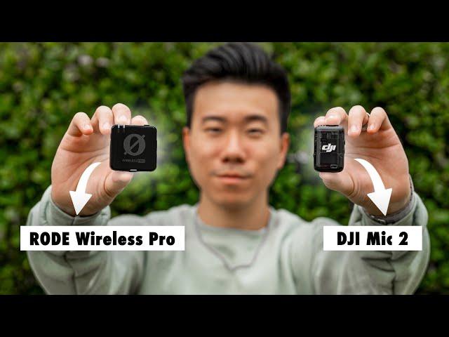 BEST Wireless Mic for Creators? | RODE Wireless Pro vs DJI Mic 2