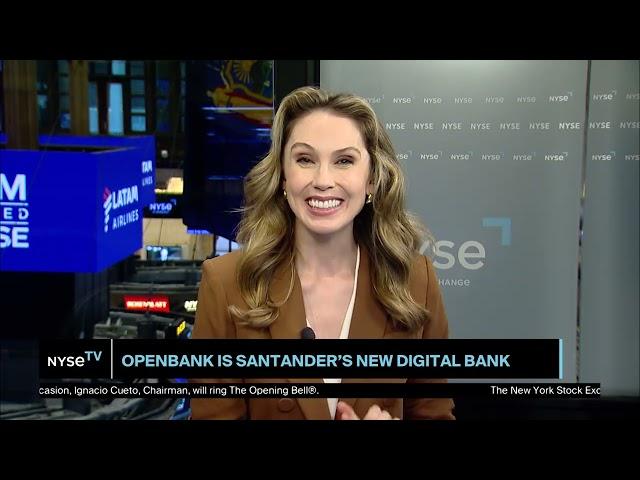 Banco Santander LIVE on NYSE TV