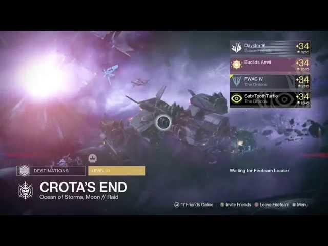 Davidm16 Let's Play Destiny - Croto's End - Hard (Part 1)