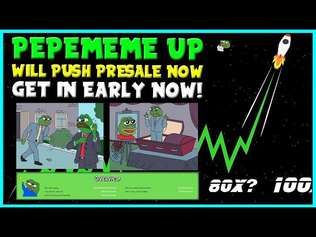 *START* Turn $500 Into $50,000 EARLY With This Cryptocurrency! (TO MOON X20 PRESALE) PEPE L2 TOKEN!