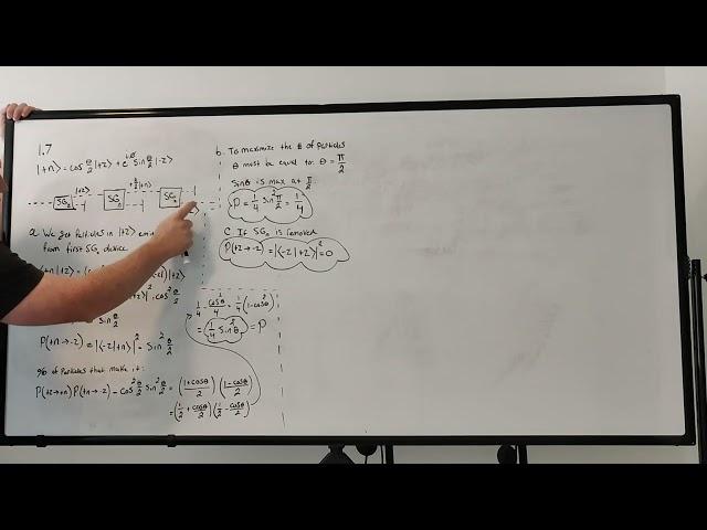 Townsend's A Modern Approach To Quantum Mechanics | Problem 1.7 Solution