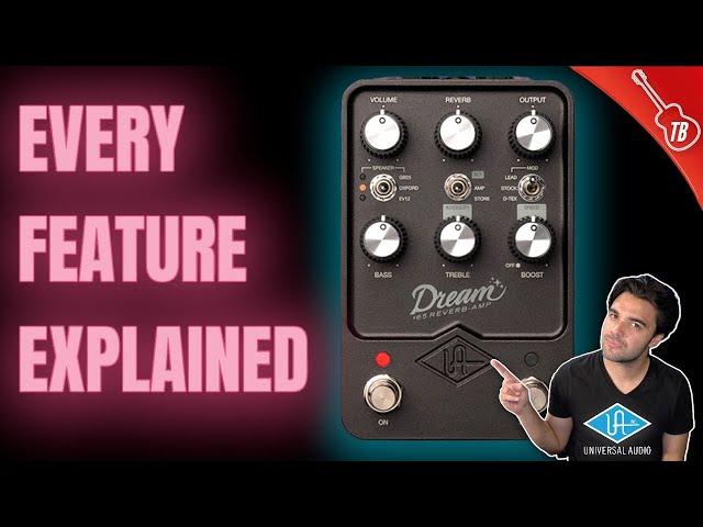 Dream ‘65 Reverb Amp Sim Guitar Pedal - Full Review & Demo