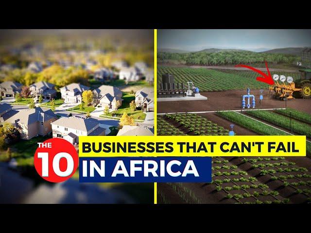 The 10 Businesses That Will Create Africa's Next Billionaires...