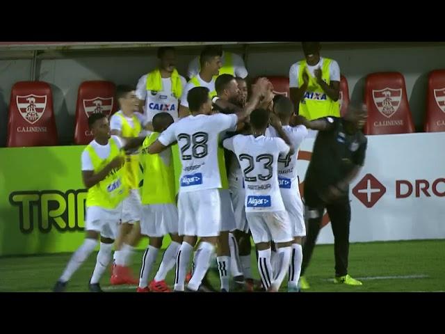 PAULISTÃO 2018 - SANTOS FC 3x0 Linense - Melhores Momentos 1ª Rodada