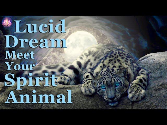 Lucid Dream Guided Sleep Meditation to Meet Your Spirit Animal In A Snow Cave (432Hz Binaural Beats)