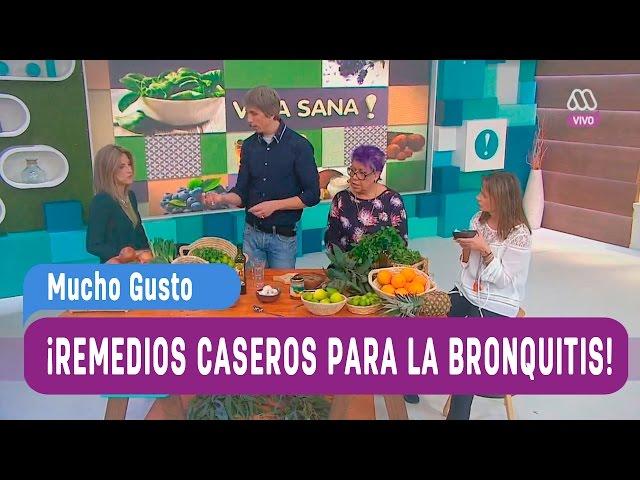 Remedios caseros para combatir la bronquitis - Mucho Gusto 2016