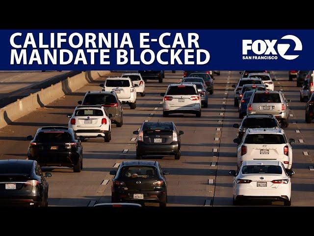 Senate blocks California's gas car ban | KTVU
