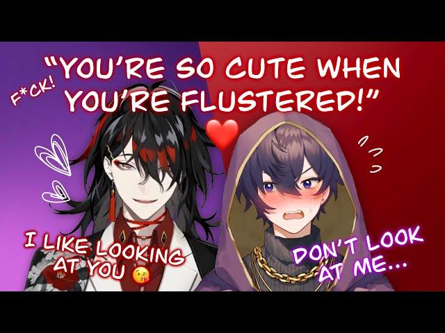 Vox made Shoto flustered + Shoto being a tsundere【 Vox Akuma & Shxtou 】