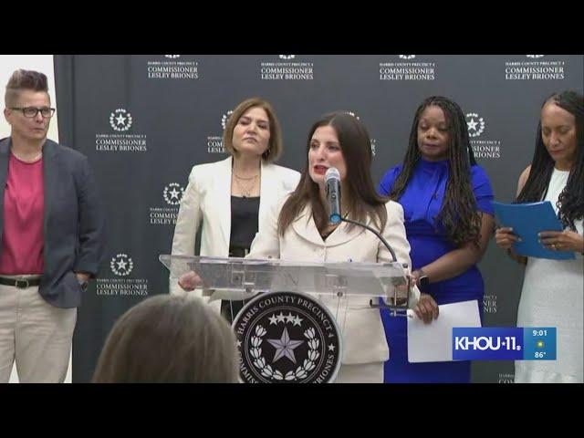 Commissioner Lesley Briones unveils package to overhaul the Harris County criminal court system