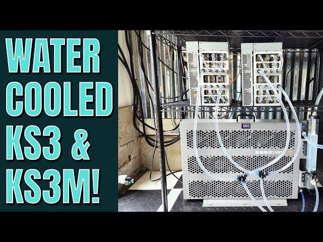 Water Cooled Kaspa ASIC Miners, Deep Dive, Setup, Improved Cooling Results!