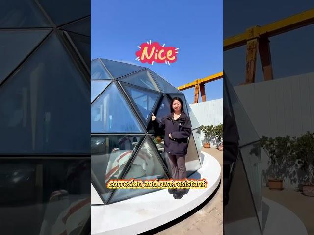 Capsule castle tiny house! #tiny #capsule #tinyhouse #tinyhome #house #home #homestay #mobilehomes