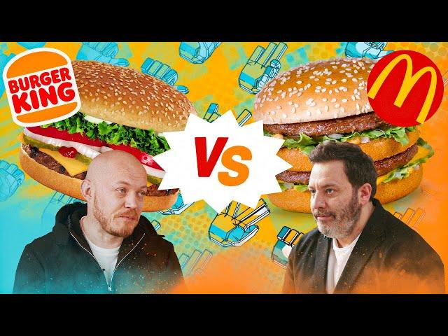 Макдоналдс и Бургер Кинг / БИТВА БРЕНДОВ