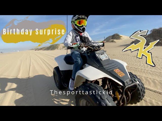 4wheeler Birthday surprise