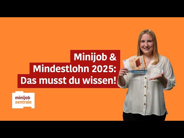 Minijob & Mindestlohn: Alle Infos rund um deinen Verdienst