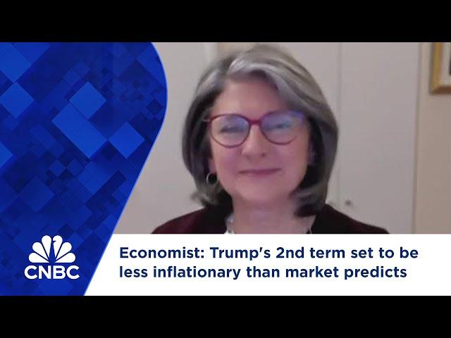 Economist: Trump's 2nd term set to be less inflationary than market predicts