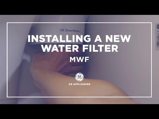 General Electric: vervang en installeer het MWF waterfilter | De Schouw Witgoed