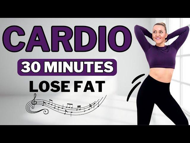 30 Min DANCE CARDIO AEROBICS WORKOUTNo JumpingNo SquatsEasy Exercises To Lose Fat