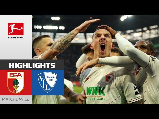 Tietz Decides The Game! | FC Augsburg - VfL Bochum 1848 1-0 | Highlights | Matchday 12 – Bundesliga