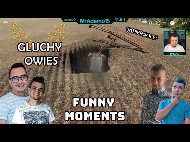 Funny Moments  ciągnik w dziurze  , francuz i inne takie   MST