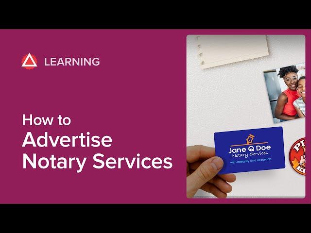 How to Advertise Your Notary Services