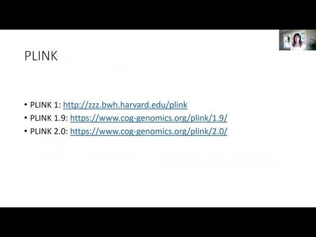 PLINK 101: What is PLINK and how do we use it?