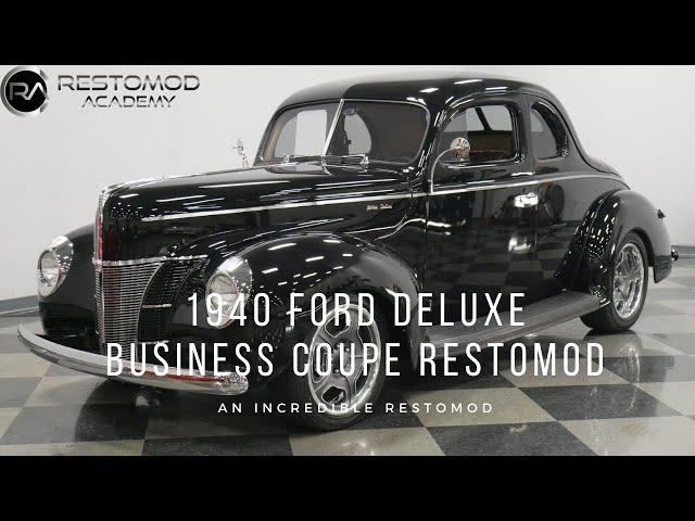 1940 Ford Deluxe Business Coupe Restomod