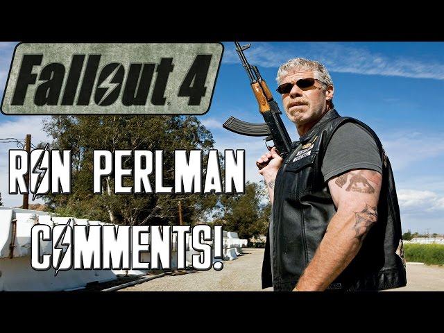 FALLOUT 4: Analyzing Ron Perlman's Comments On Future Fallout Games!