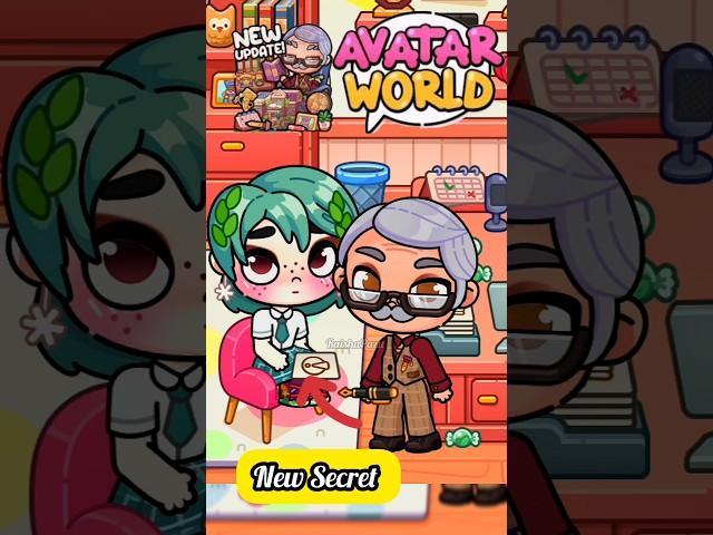 Avatar World New Update Tutorial Secret PEN Prinicipal's Office #avatarworld #pazu #shorts