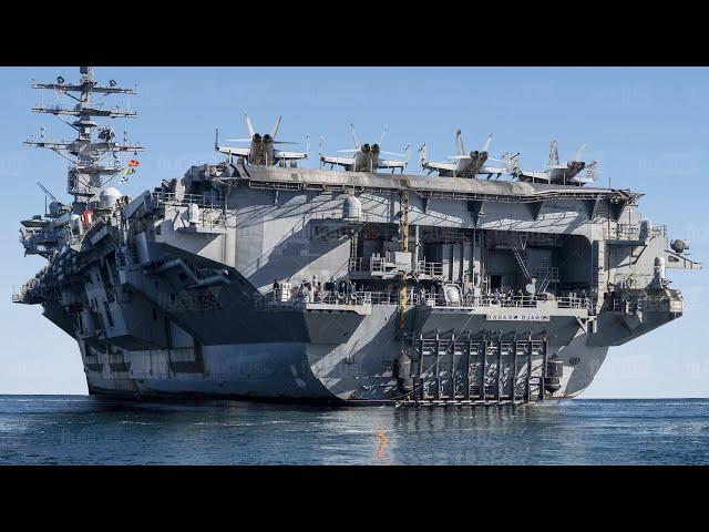 Life Inside World’s Largest 13 Billion $ Aircraft Carrier in Middle of the Ocean