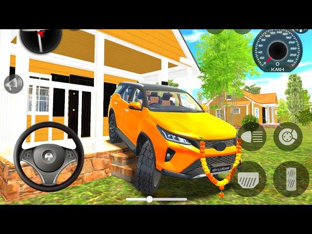 Indian Cars Simulator 3d - Toyota Fortuner Legender Gadi Game - Car Game Android Gameplay