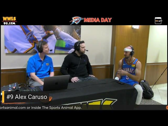 2024 Thunder Media Day - Alex Caruso