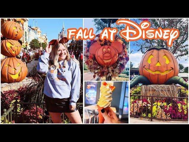 FALL TIME AT DISNEY! - MAGIC KINGDOM VLOG