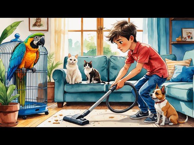ПЫЛЕСОС (Анастасия Коралова) (poems for kids - стихи для детишек). Читает Маириам Верра.