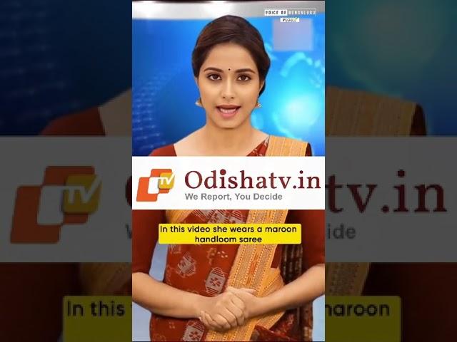 What do u think of AI-Powered News Anchor LISA? #shorts #rjsowjanya #odisha #lisa #AI #news #anchor