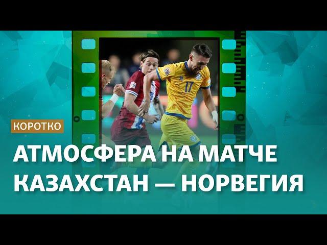 «Увидеть Холанда» и поболеть за своих. Атмосфера на матче Казахстан — Норвегия и до него