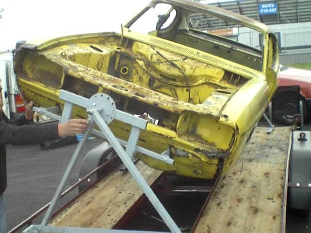 capri, escort, cortina, Rollover jig / spit by Handling Solutions .See:  www.rolloverjigs.com