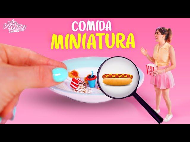 24 HORAS DE COMIDA MINIATURA VS REAL | MIS PASTELITOS