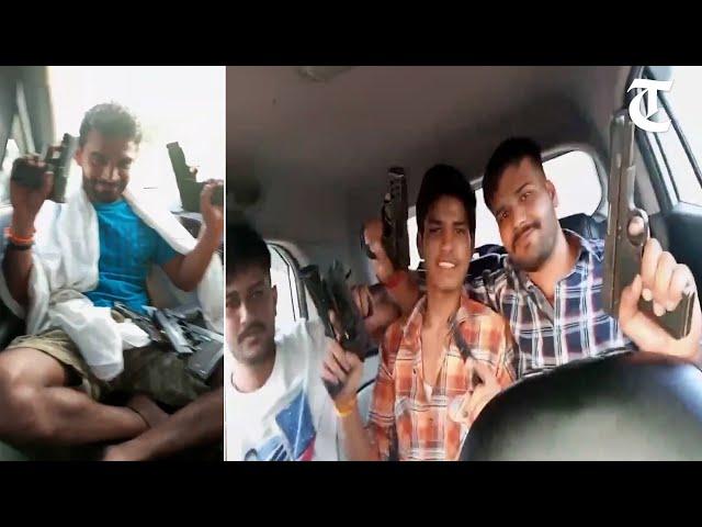 Watch viral video of Sidhu Moosewala's alleged killers waving guns in a car, celebrating