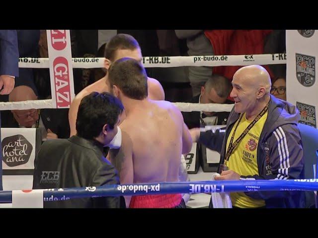 Виктор Выхрист - Андрей Мазаник. Полный бой и нокаут. Xsport. Victor Faust first fight