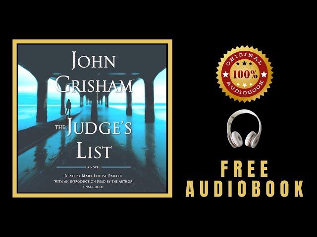 John Grisham The Judge's List Audiobook  Free Audiobooks in English