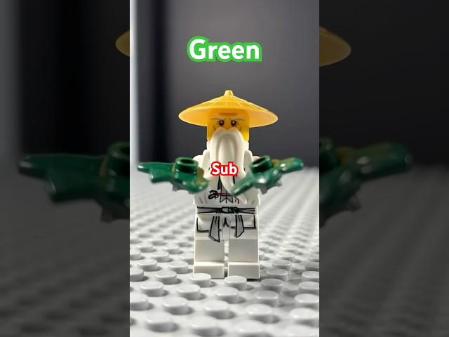 Your elemental power is…#lego #stopmotion #ninjago