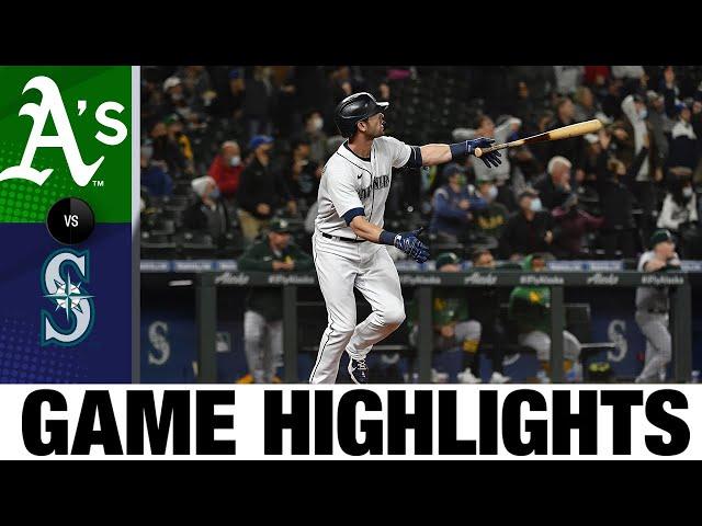 Athletics vs. Mariners Game Highlights (9/27/21) | MLB Highlights