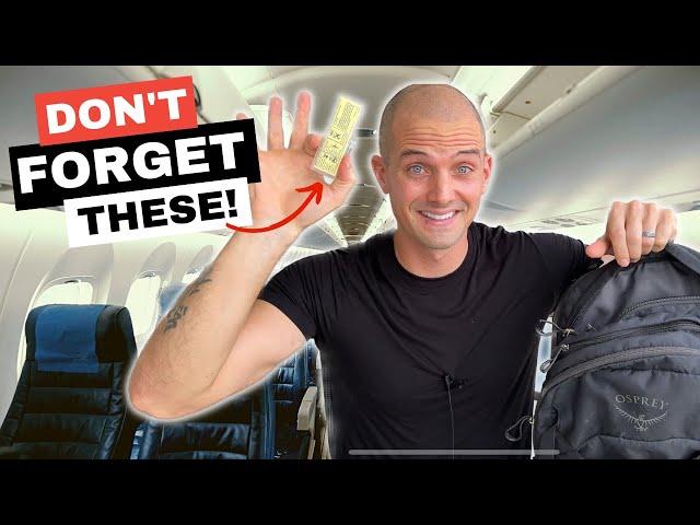 Must Have LONG FLIGHT ESSENTIALS | What to Pack for a Long Flight