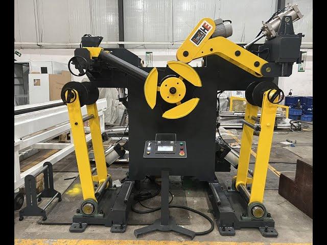 Heavy Duty Decoiler Machine MT-400H For Coil Decoiling