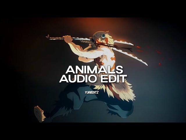 animals - maroon 5『edit audio』