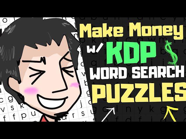 How To Make And Sell KDP Word Search Puzzle Books For Free