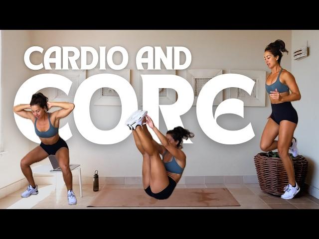 30-minute cardio and core workout | Tabata-style, spicy!