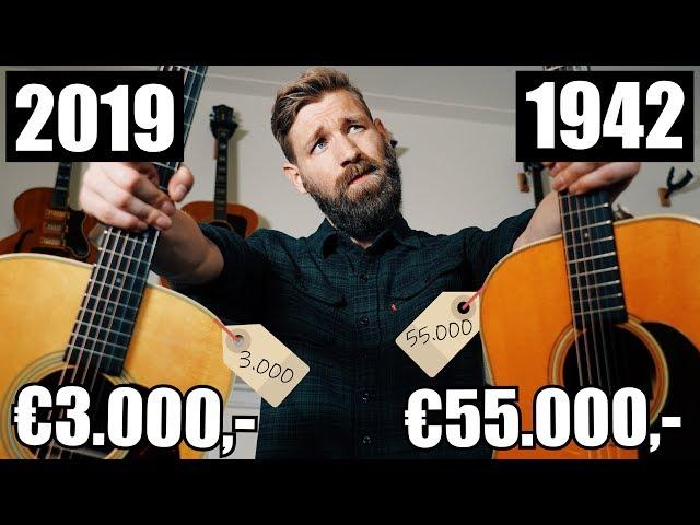 Same guitars... BUT ONE IS €55.000!