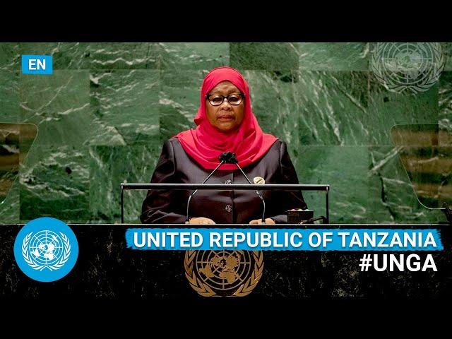   Tanzania - President Addresses United Nations General Debate, 76th Session (English) | #UNGA