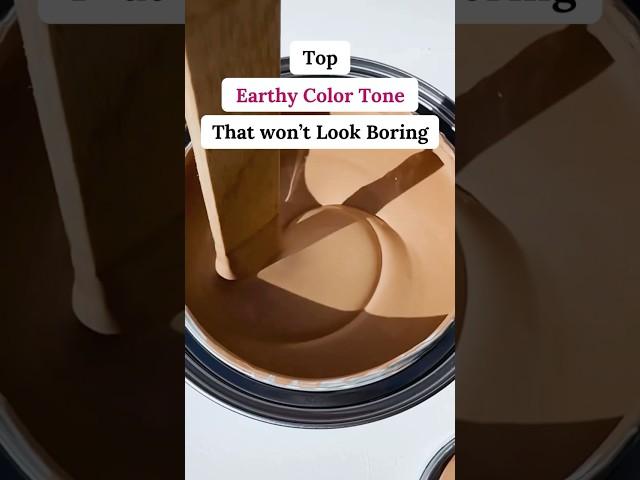Earthy tones that feel calm, grounded, and never boring. #colors #wallcolorideas #neutralcolors